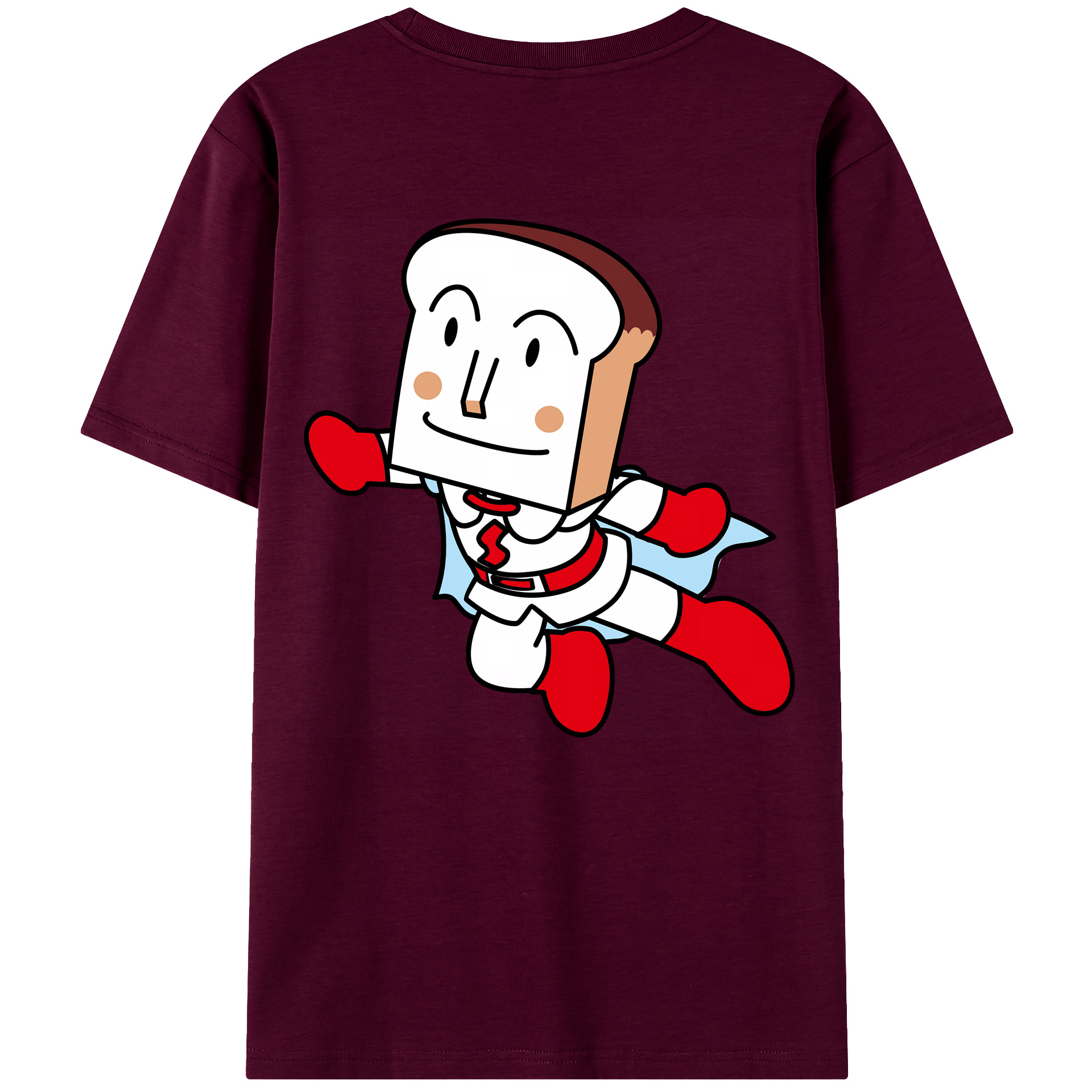（画像用） アンパンマン Anpanman レディース半袖Tシャツ(バックプリント)